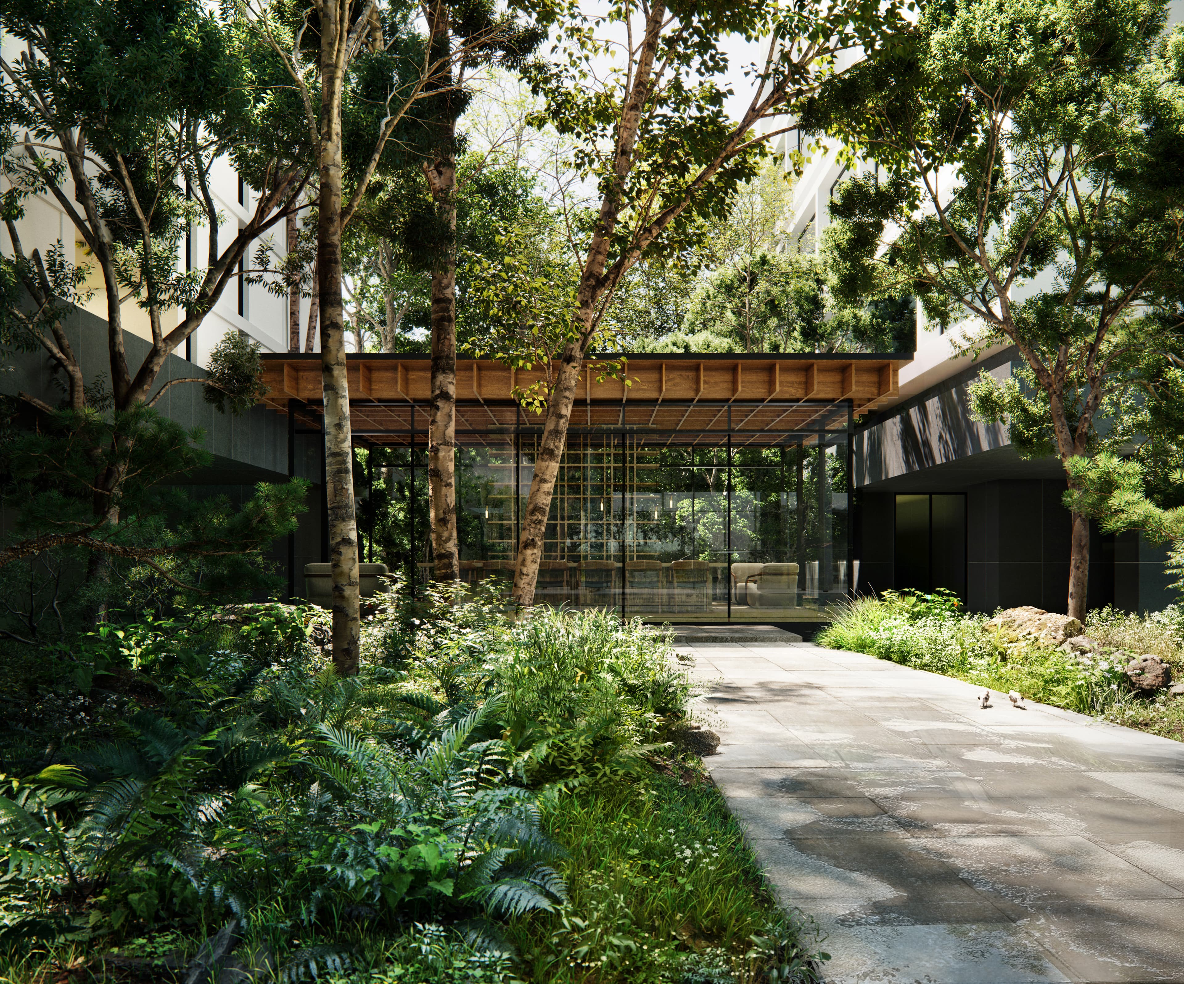 Brick Courtyard
