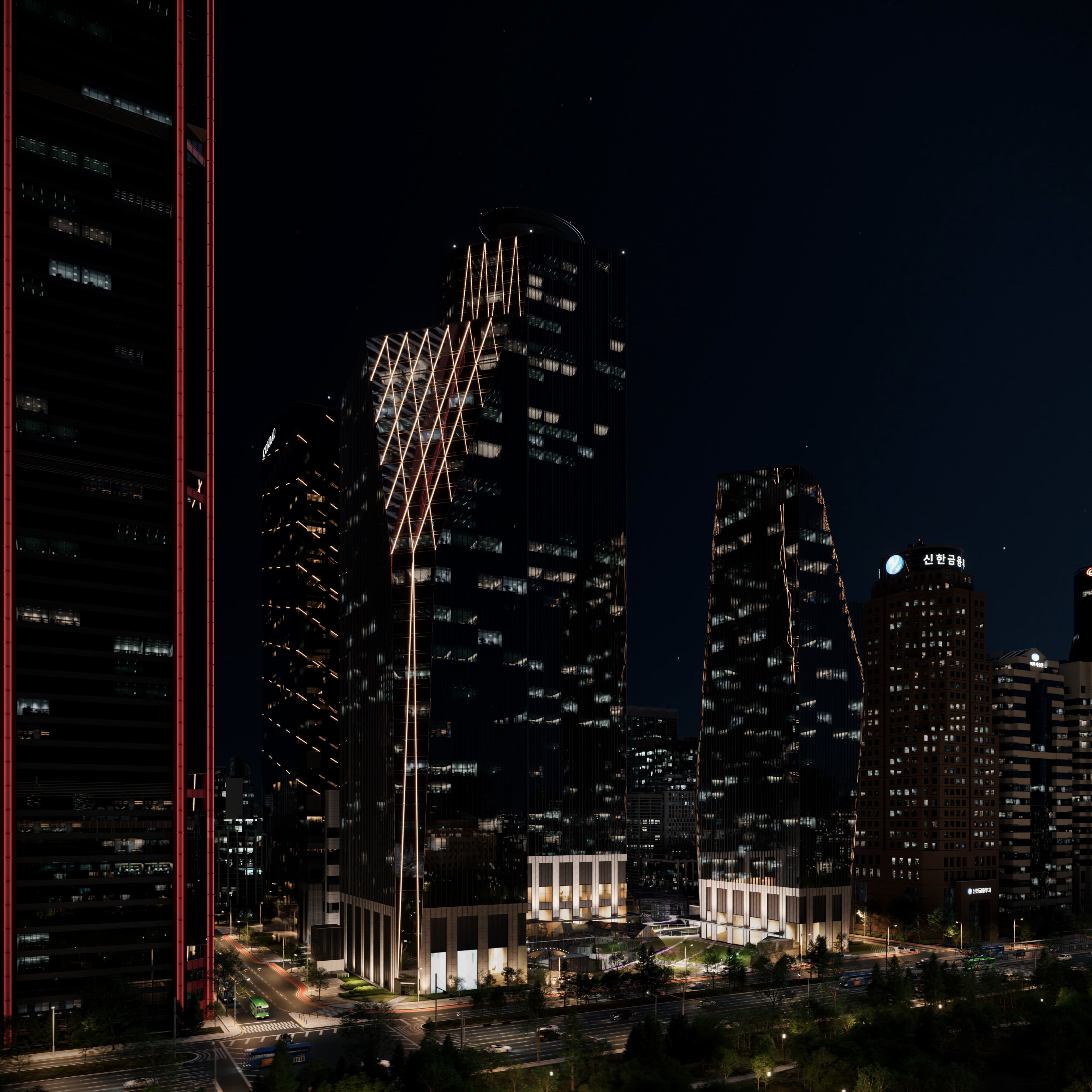 IFC Seoul Nightscape