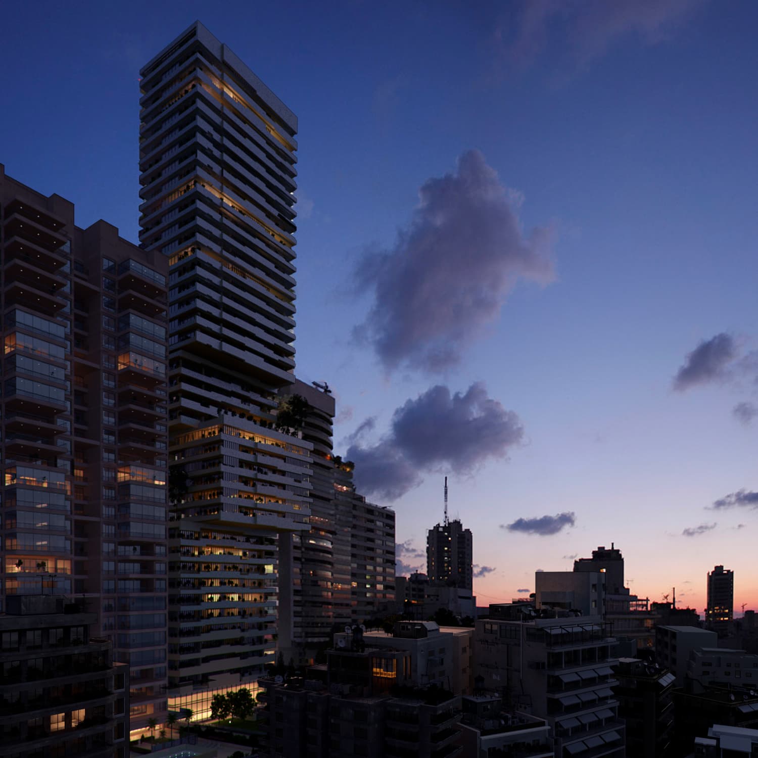 Urban Glow: Night Edition · Portfolio